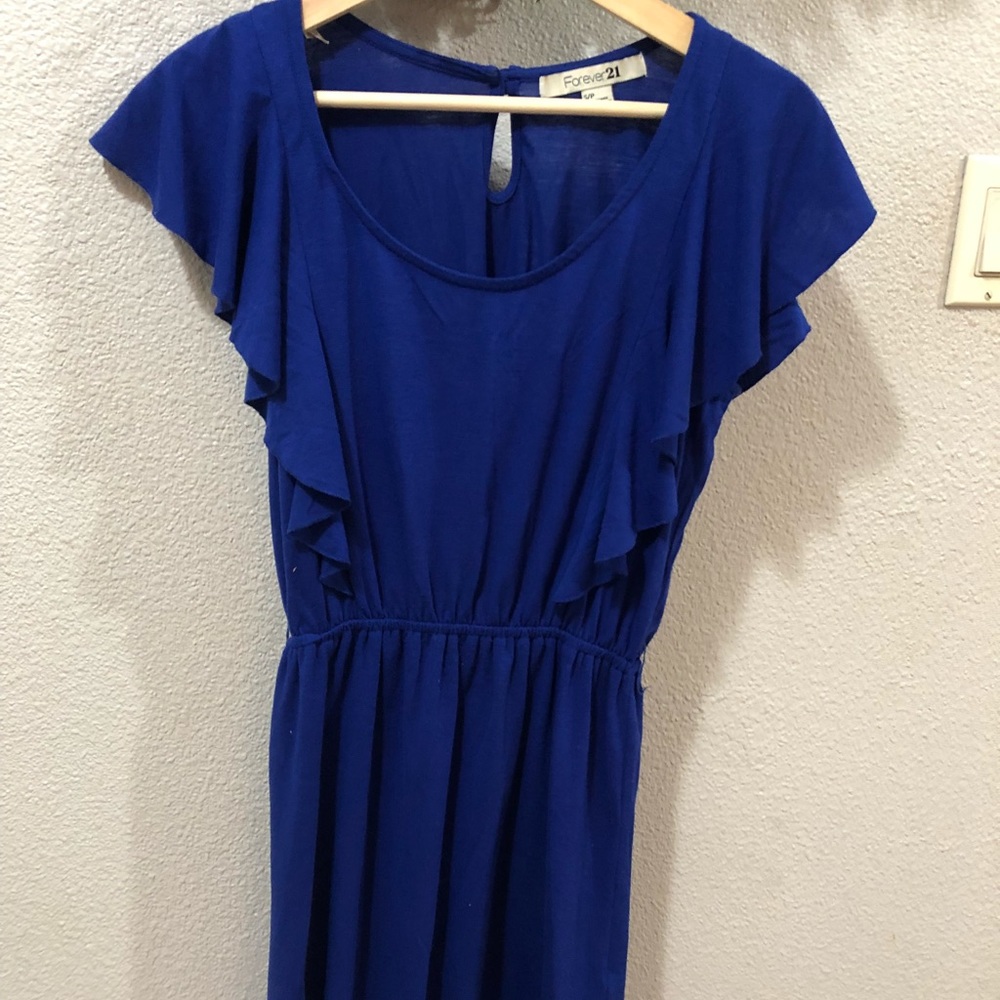 Blue summer dress